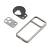 SmallRig 5791 x FilMov - fotograficzne etui typu bumper (ramka) do iPhone 17 Pro + adapter obiektywu i filtra 67mm - zawartość zestawu